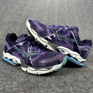Mizuno Wave Enigma Women’s Size 9 Purple Blue Running Shoes 410484 3P9D